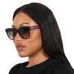GUCCI Brown Gradient Round Ladies Sunglasses GG0035SN 004 54