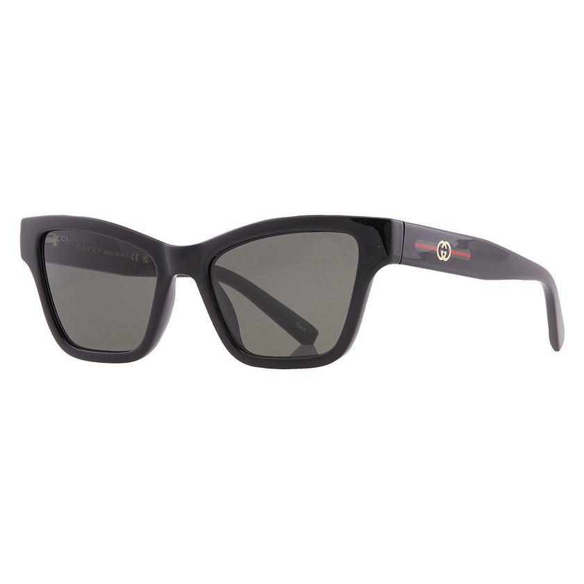 GUCCI Grey Cat Eye Ladies Sunglasses GG1982S 001 53
