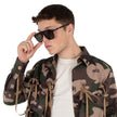 GUCCI Grey Navigator Men's Sunglasses GG1494S 001 57