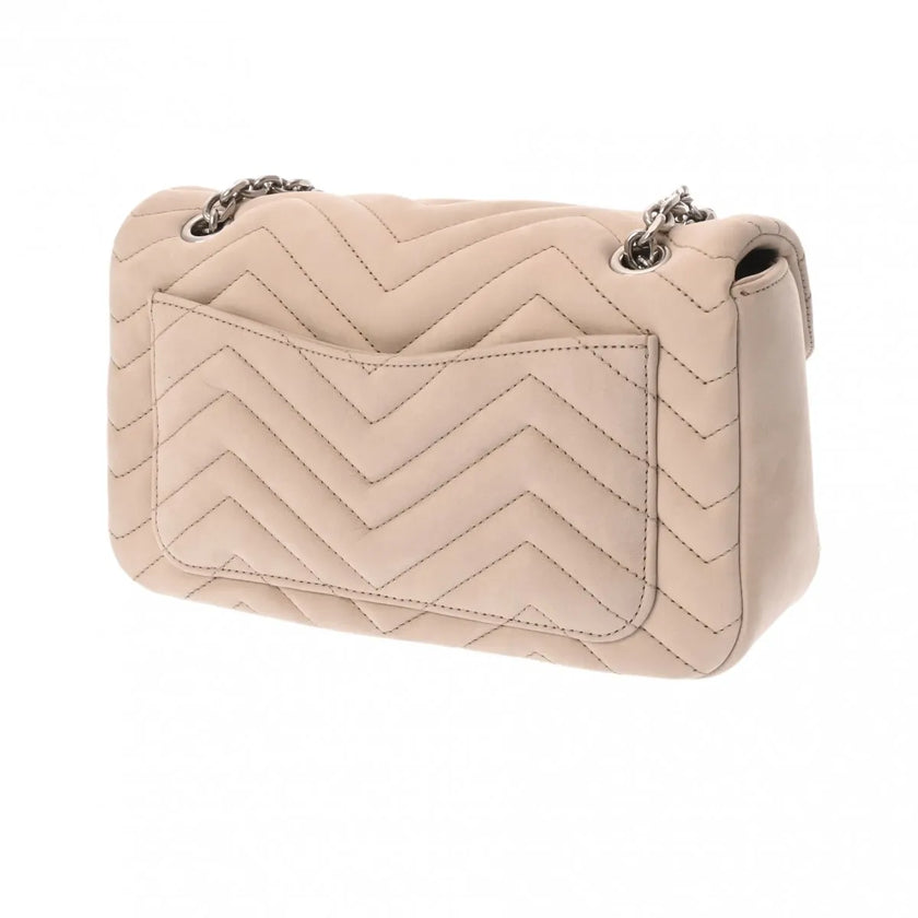 GUCCI GG Marmont Medium Shoulder Bag Beige