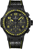 HUBLOT Big Bang Black Fluo Diamond Black Dial Women'S Watch 341.Sv.9090.Pr.0911 1
