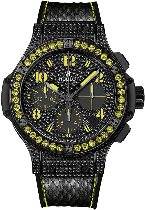HUBLOT Big Bang Black Fluo Diamond Black Dial Women'S Watch 341.Sv.9090.Pr.0911 1