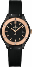 HUBLOT Classic Fusion Rose Gold Bezel Ceramic Women'S Watch 581.Co.1181.Rx 1