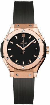 HUBLOT Classic Fusion Rose Gold 33Mm Women'S Watch 581.Ox.1181.Rx 1