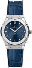 HUBLOT Classic Fusion Blue Titanium 33Mm Women'S Watch 581.Nx.7170.Lr 1