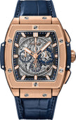 HUBLOT Spirit Of Big Bang King Gold Blue Men'S Watch 601.Ox.7180.Lr 1