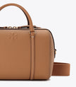 TORY BURCH Leather Satchel - Tiramisu