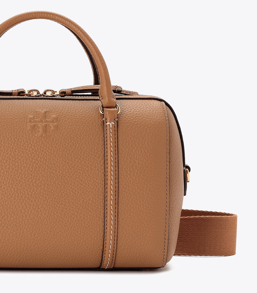 TORY BURCH Leather Satchel - Tiramisu