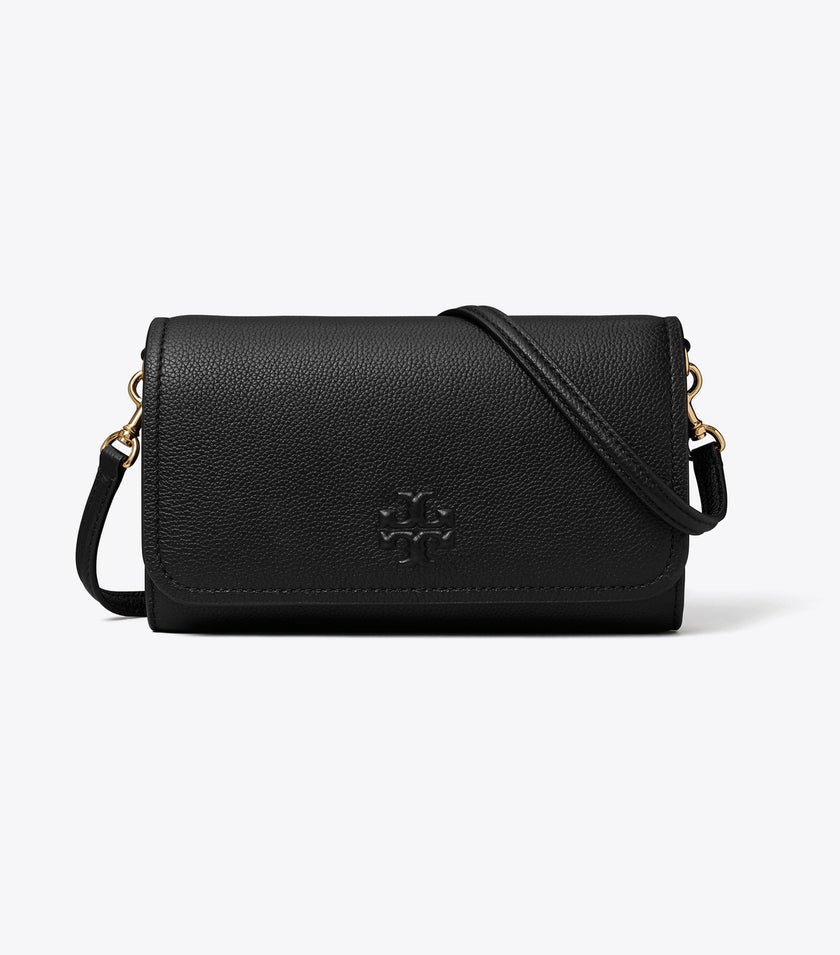TORY BURCH Leather Wallet Crossbody