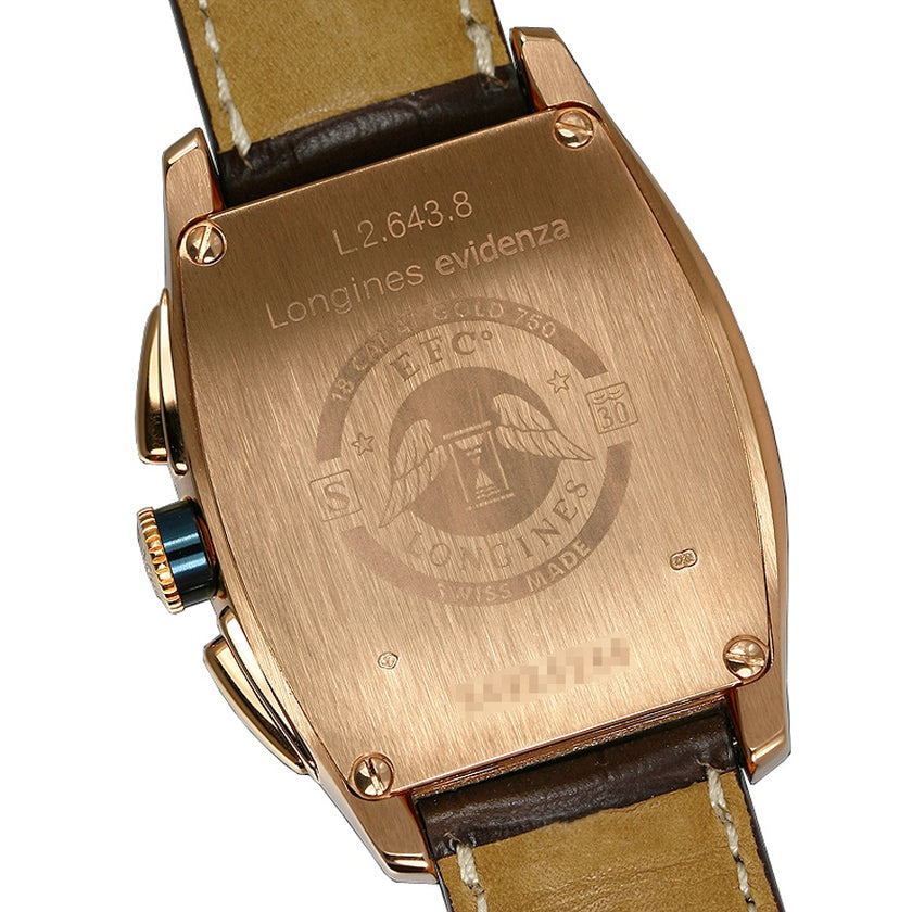LONGINES Evidenza Rose Gold Men'S Watch L2.643.8.73.2 2