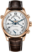 LONGINES Master Collection Chronograph 18K Rose Gold Men'S Watch L2.716.8.78.3 1