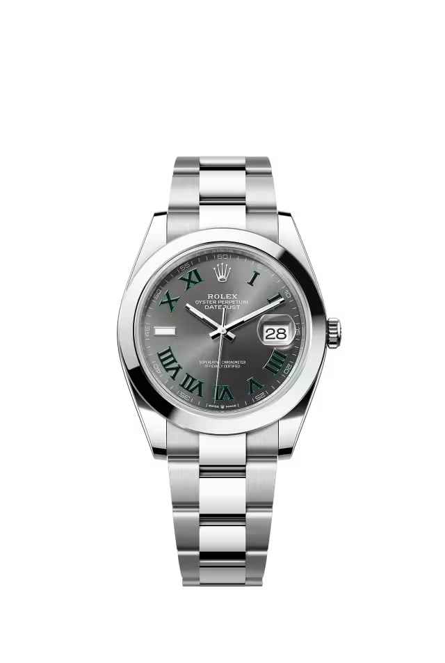 [Brand New] ROLEX Datejust 126300 41mm Gray Men's Watch
