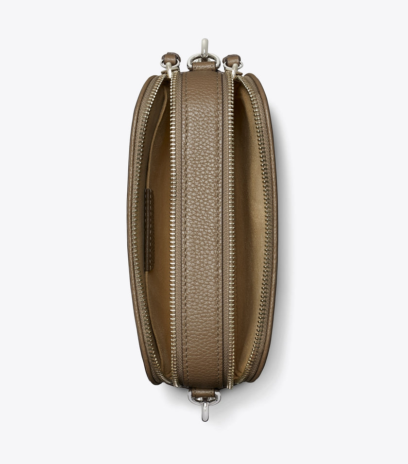 TORY BURCH Mini Miller Crossbody Bag - Wild Mushroom