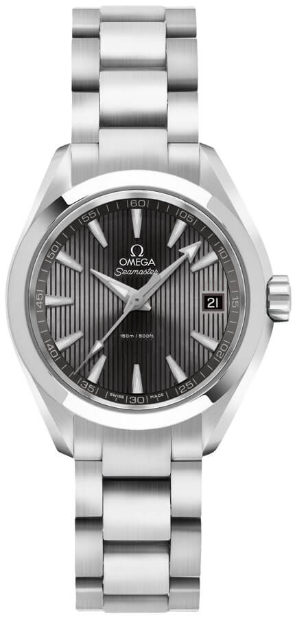 OMEGA Seamaster Aqua Terra Grey Dial Stainless Steel Women'S Watch 231.10.30.60.06.001 1