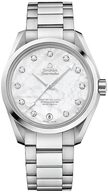 OMEGA Seamaster Aqua Terra Pearl Diamond Dial Women'S Watch 231.10.39.21.55.002 1