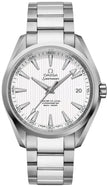 OMEGA Seamaster Aqua Terra Silver Teak Pattern Dial Men'S Watch 231.10.42.21.02.003 1