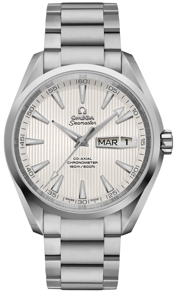 OMEGA Seamaster Aqua Terra Co-Axial Silver Dial Men'S Watch 231.10.43.22.02.001 1