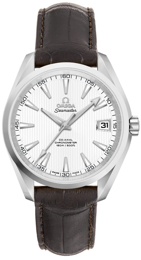 OMEGA Seamaster Aqua Terra 38.5Mm Silver Dial Men'S Watch 231.13.39.21.02.001 1