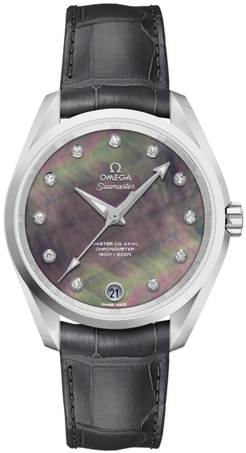 OMEGA Seamaster Aqua Terra Tahiti Mother Of Pearl Dial Women'S Watch 231.13.39.21.57.001 1