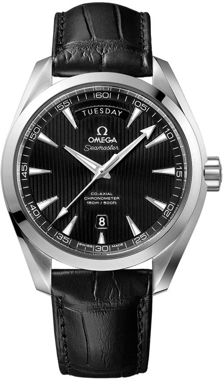 OMEGA Seamaster Aqua Terra Day Date Black Dial Men'S Watch 231.13.42.22.01.001 1