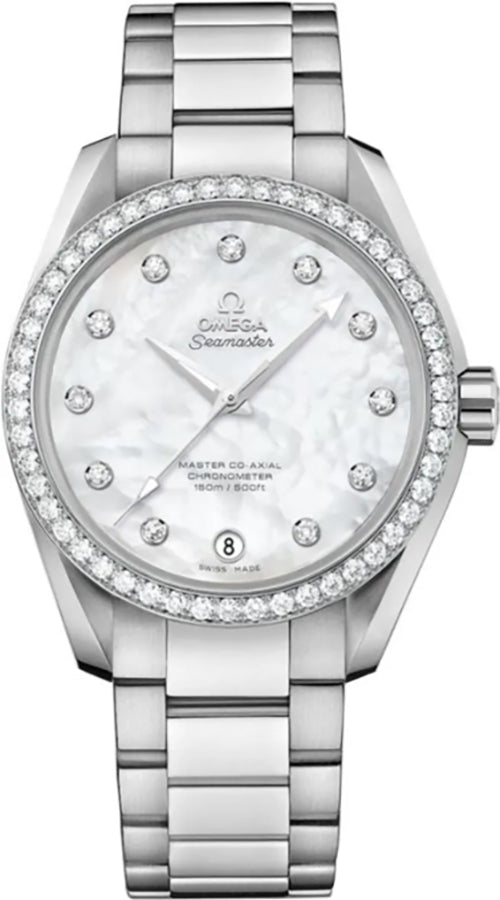 OMEGA Seamaster Aqua Terra Diamonds Women'S Watch 231.15.39.21.55.001 1
