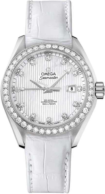 OMEGA Seamaster Aqua Terra Diamond Women'S Watch 231.18.34.20.55.001 1
