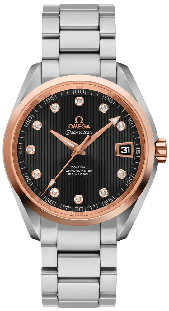 OMEGA Seamaster Aqua Terra Solid Rose Gold & Stainless Men'S Watch 231.20.39.21.51.003 1