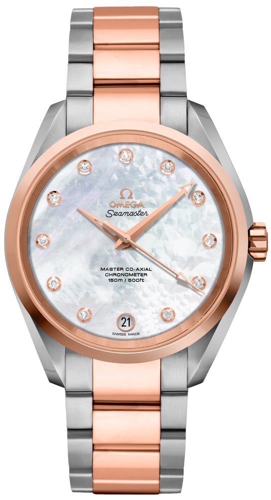 OMEGA Seamaster Aqua Terra Diamond Women'S Watch 231.20.39.21.55.003 1