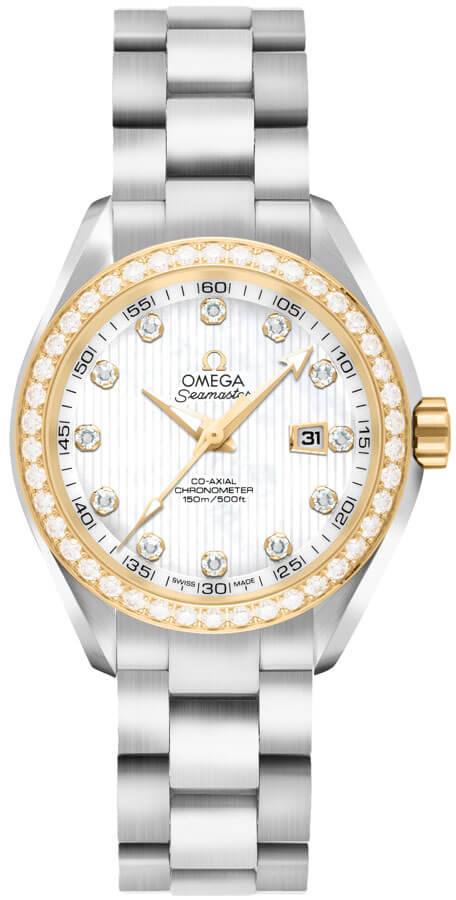 OMEGA Seamaster Aqua Terra 150M White Pearl Women'S Watch 231.25.34.20.55.004 1