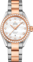 OMEGA Seamaster Aqua Terra Mother Of Pearl Diamond Watch 231.25.34.20.55.005 1
