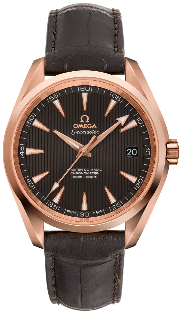 OMEGA Seamaster Aqua Terra Grey Teak Dial Men'S Watch 231.53.42.21.06.002 1