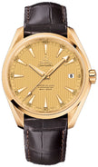 OMEGA Seamaster Aqua Terra Champagne Dial 18K Gold Men'S Watch 231.53.42.21.08.001 1