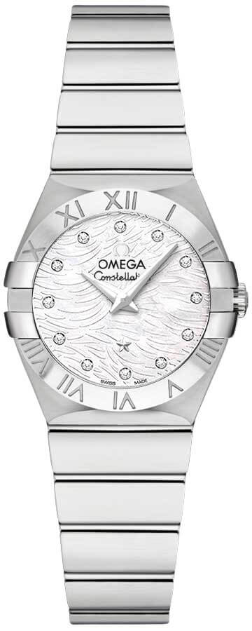 OMEGA Constellation 24Mm Steel Women'S Watch 123.10.24.60.55.004 1