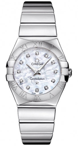 OMEGA Constellation Diamond Dial Luxury Watch 123.10.27.60.55.002 1