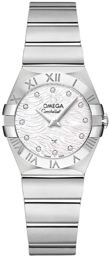 OMEGA Constellation Quartz 27Mm Women'S Watch 123.10.27.60.55.004 1