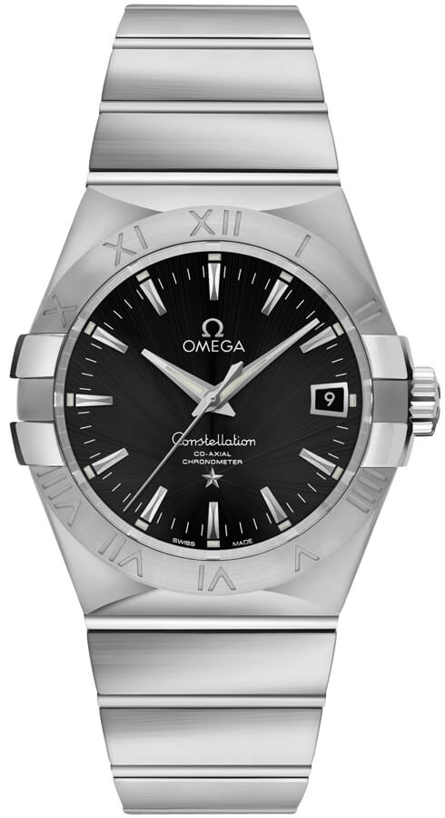 OMEGA Constellation Black Dial Steel Watch 123.10.35.20.01.001 1