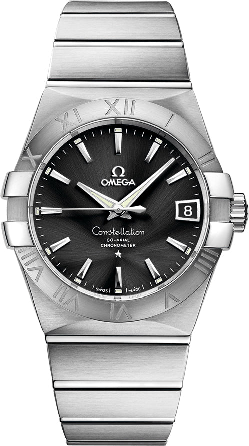 OMEGA Constellation Black Dial Steel Men'S Watch 123.10.38.21.01.001 1