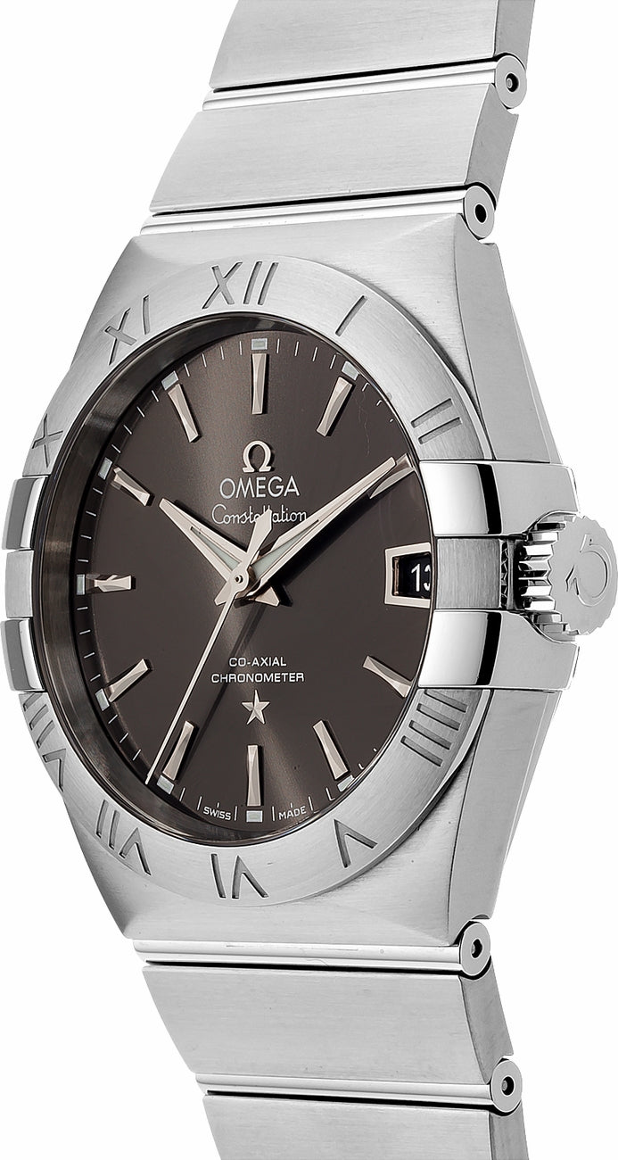 OMEGA Constellation Co-Axial 38Mm Grey Dial Men'S Watch 123.10.38.21.06.001 2