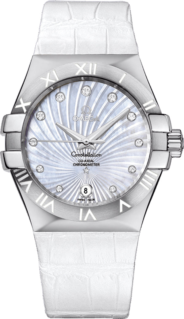 OMEGA Constellation Supernova White Dial 35Mm Women'S Watch 123.13.35.20.55.001 1