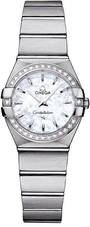 OMEGA Constellation White Mother Of Pearl Dial 24Mm Women'S Watch 123.15.24.60.05.001 1