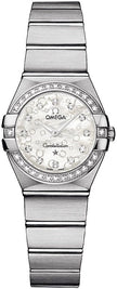 OMEGA Constellation White Mother Of Pearl Dial Women'S Watch 123.15.24.60.55.005 1