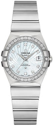 OMEGA Constellation 27Mm Women'S Luxury Watch 123.15.27.20.55.001 1