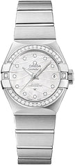 OMEGA Constellation Diamond 27Mm Luxury Women'S Watch 123.15.27.20.55.002 1