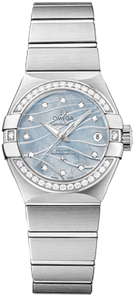 OMEGA Constellation Chronometer Diamond Women Watch 123.15.27.20.57.001 1