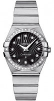 OMEGA Constellation Steel Diamond Women'S Watch 123.15.27.60.51.001 1