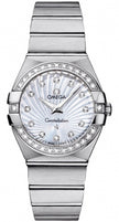 OMEGA Constellation White Mother Of Pearl Diamond Women'S Watch 123.15.27.60.55.002 1