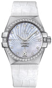 OMEGA Constellation Automatic Diamond Women'S Watch 123.18.35.20.55.001 1