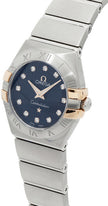 OMEGA Constellation Blue Diamond Dial Women'S Watch 123.20.24.60.53.002 2