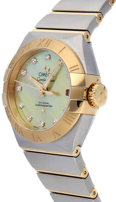OMEGA Constellation Diamond Women'S Watch 123.20.27.20.57.002 2
