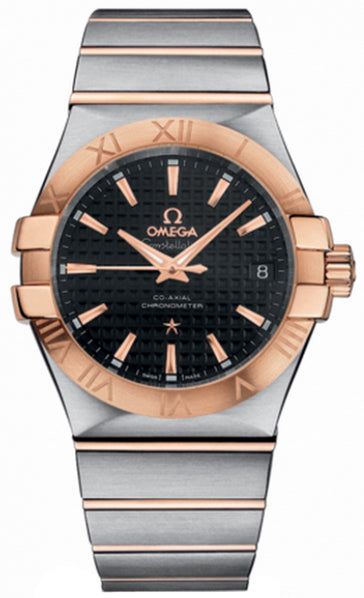 OMEGA Constellation Black Dial Men'S Watch 123.20.35.20.01.001 1